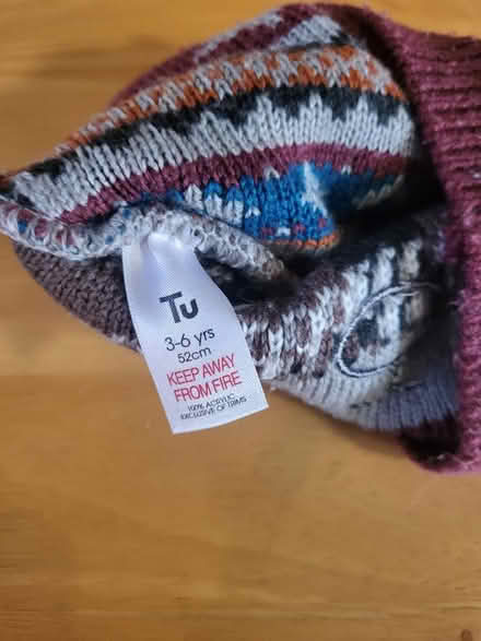 Photo of free Racoon hat 3-6 years (Ballyclare BT39) #3