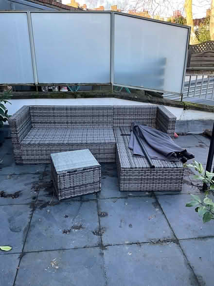 Photo of free Garden sofa (Canonbury N1) #1