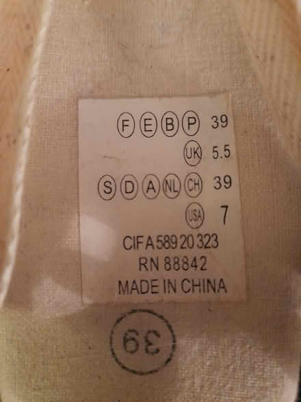 Photo of free Espadrille Wedge Sandals (Newtown, Exeter) #3