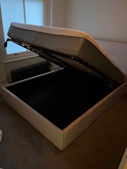 Photo of free King storage bed (Barons Court W14) #2