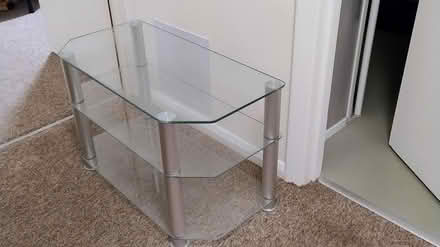 Photo of free 2 glass and chrome tables (Shoreham by Sea near centre) #2