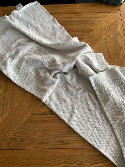 Photo of free Large grey cellular blanket (Withington, M20) #2