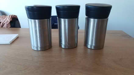 Photo of free 3x stainless steel containers (N4 close to Clissold Park) #1