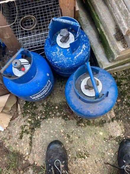 Photo of free 3x 4.5kg Calor Gas Bottles (S5 Ecclesfield) #1