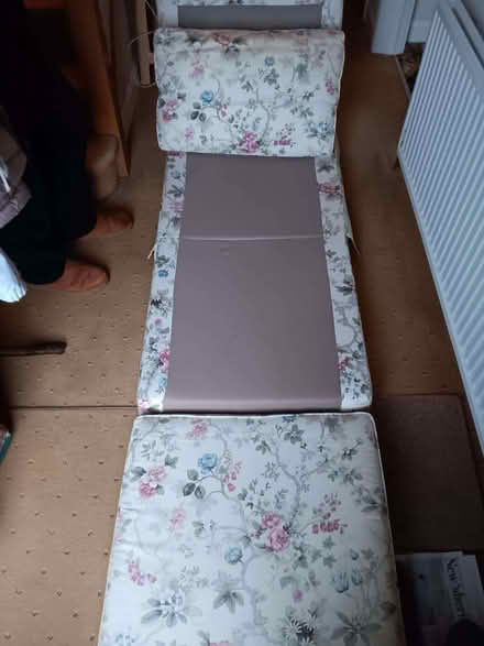 Photo of free Small sofa bed (Knighton LE2) #4