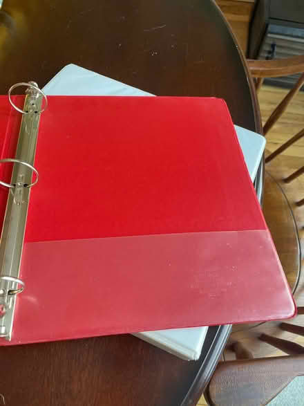 Photo of free Two 2” binders white& red (Reading, off West st) #2