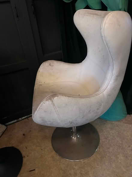 Photo of free Classic bucket chair (Lambs Green RH12) #3