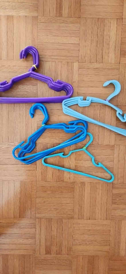 Photo of free Kids Hangers (Blue and Purple) (Burhamthorpe & Robert Speck) #1