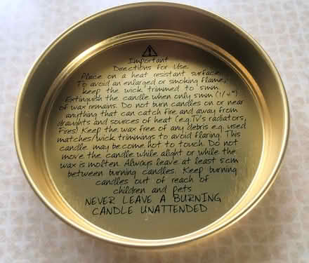 Photo of free Lily Flame Candle (Garden City OX5) #3