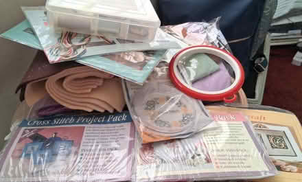 Photo of free Cross stitch kits/felt/wadding (TN23) #1