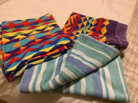 Photo of free Colourful bath sheets (Whitchurch, Bristol) #1