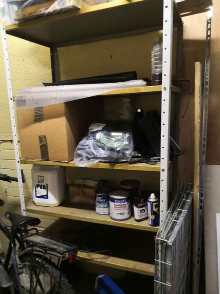 Photo of free Metal racking - disassembled (Uley GL11) #1