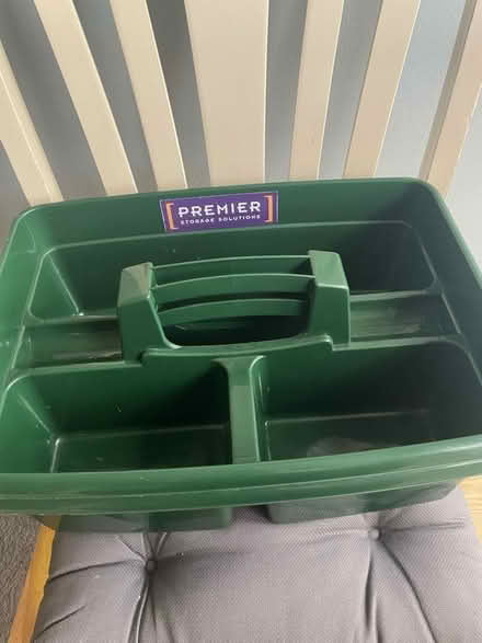 Photo of free 2 x Green Storage Boxes with handles (Dothill TF1) #1