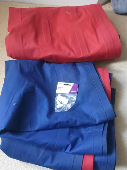 Photo of free 2 double airbeds (Brooklands M33) #1