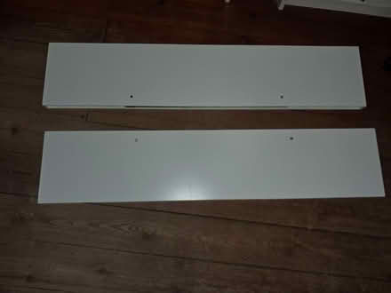 Photo of free White floating shelves (2) (Burgess Hill) #1