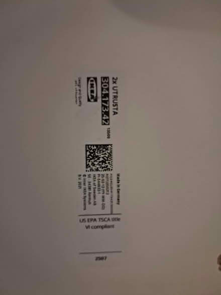 Photo of free 2 UTRUSTA IKEA shelves (Plaistow E15) #1