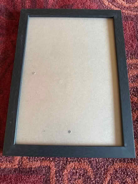 Photo of free 3 x Black wood effect photo frames (Surbiton KT6) #1