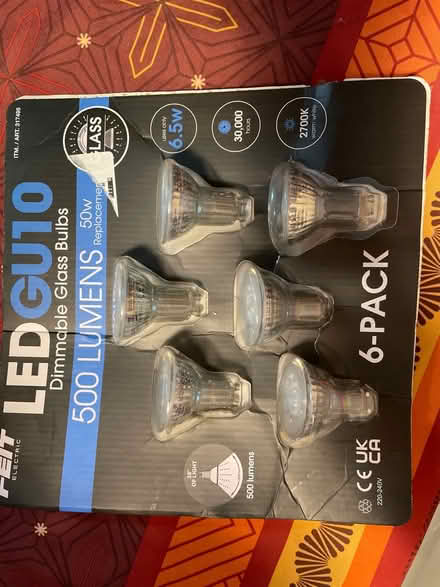 Photo of free GU10 LED bulbs (MK11 Fairfields) #1