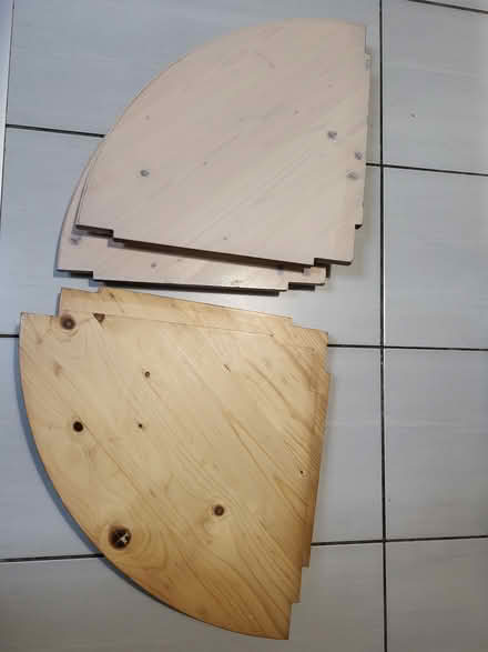 Photo of free 4 x Corner Shelves (Crumlin, Dublin) #1
