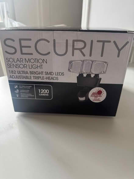 Photo of free Solar outdoor sensor lights (Greenhill S8) #1