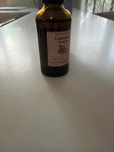 Photo of free Cedarwood pure essential oil (PR8, Birkdale) #2