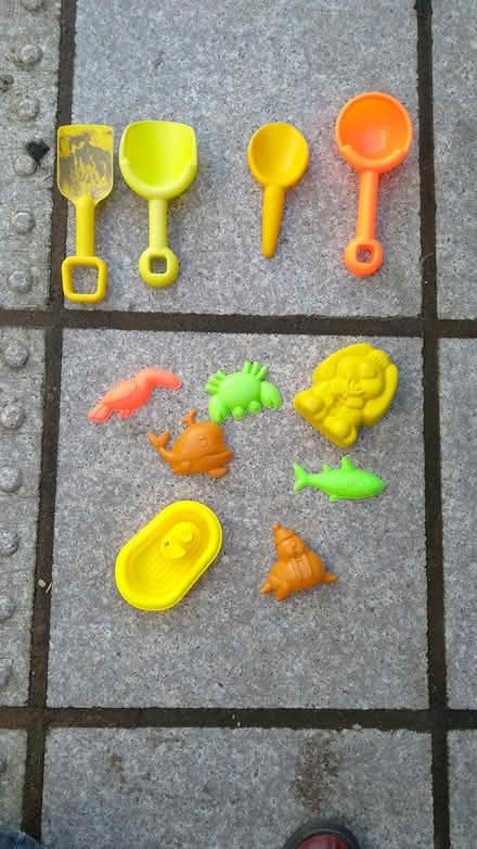 Photo of free Beach / sand pit / mud kitchen toys (East Peckham, Kent TN12) #1