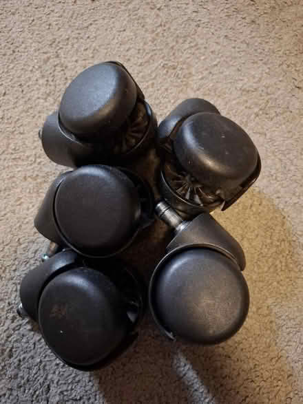 Photo of free Office chair wheels (Lye Valley OX4) #1