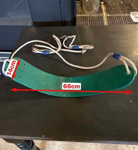 Photo of free Green children's swing (Lambs Green RH12) #1