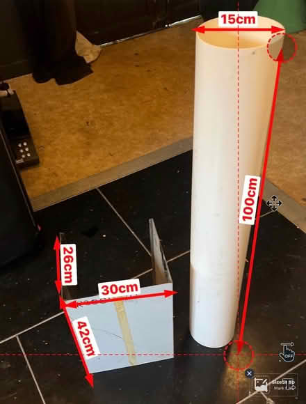 Photo of free Stainless steel hob extractor (Lambs Green RH12) #1