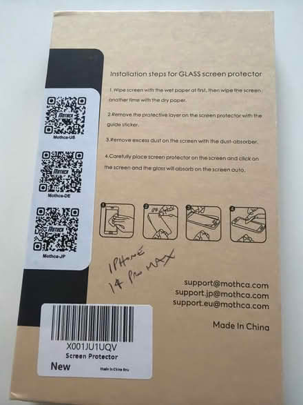 Photo of free iPhone 14 Pro Max Matte scrn prtcr (PR8, Birkdale) #3