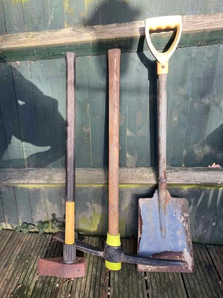 Photo of free Pick axe, axe and shovel (The Highlands TN39) #1