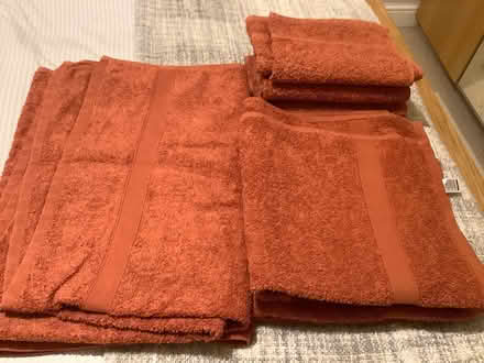 Photo of free Set of rust coloured towels (Whitchurch, Bristol) #1