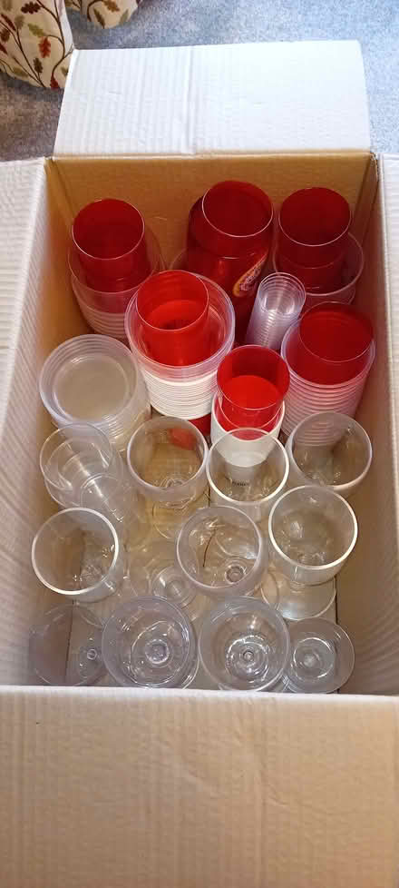 Photo of free Plastic Drinks 'glasses' (Cradley WR13) #1
