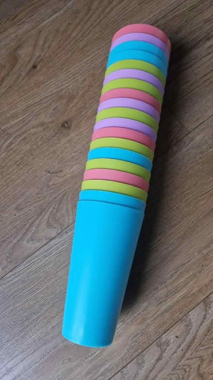 Photo of free 19 x large plastic beakers (Oldends Farm GL10) #1