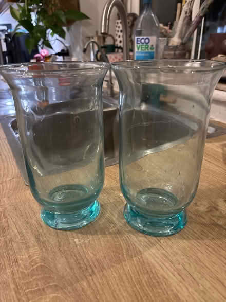 Photo of free 2 hurricane candle holders (CB21) #1