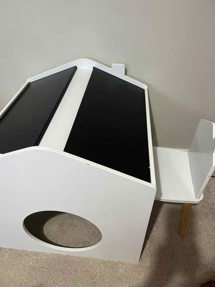 Photo of free Kids art table with 2 chairs (Leominster) #4