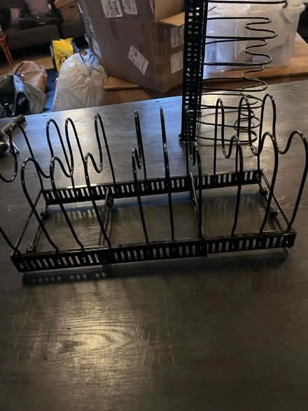 Photo of free 2 black wire draining racks (Lambs Green RH12) #3