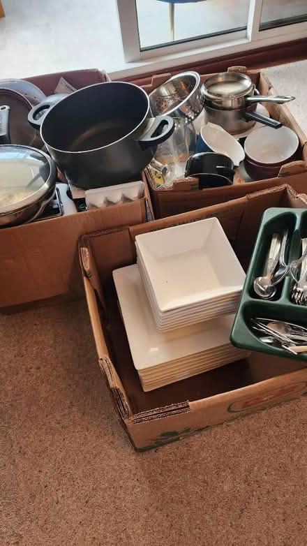 Photo of free Lots of kitchen items (Rg12 7zq RG127QZ) #1