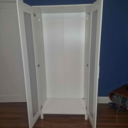 Photo of free Two door white wardrobe (Stillorgan/Kilmacud) #2