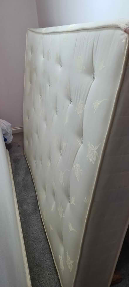 Photo of free King Wooden Bed Frame(+ Mattress) (Great Barr B42) #3