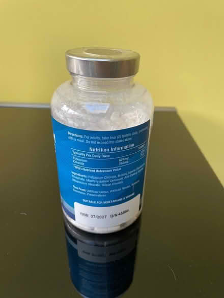 Photo of free Potassium Chloride Supplements (Tilehurst RG30) #2