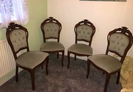 Photo of free 4 beautiful chairs (Dursley) #1
