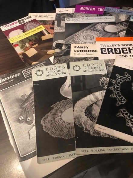 Photo of free Selection of vintage crochet patterns (AB16) #1