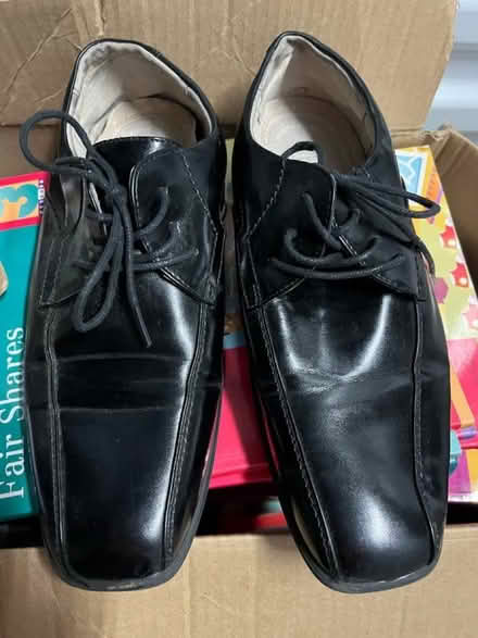 Photo of free Boys Dress Shoes x2 (size 8M) (Adam’s Point, Oakland) #2