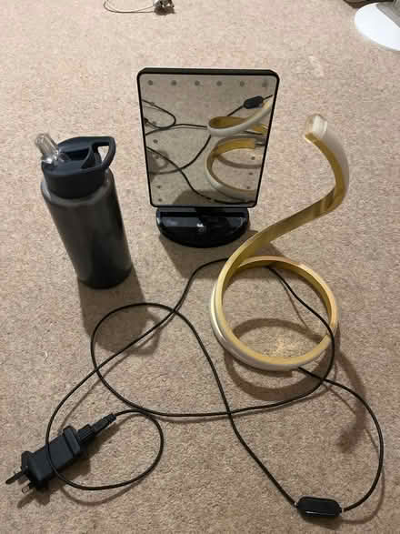 Photo of free Lamp , mirror , water bottle (Gosmore SG4) #1