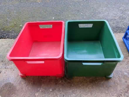 Photo of free 2 storage boxes (B91 - Central Solihull) #1