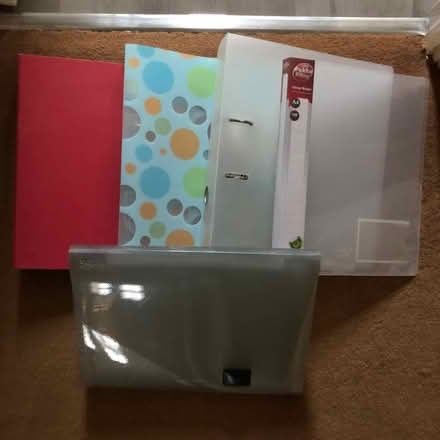 Photo of free Assorted A4 files/binders (Stoke Gifford BS34) #1