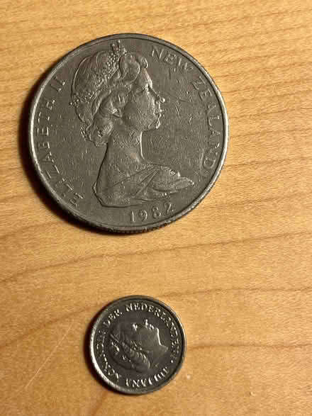 Photo of free Two Foreign Coins (west of Watertown Square) #1