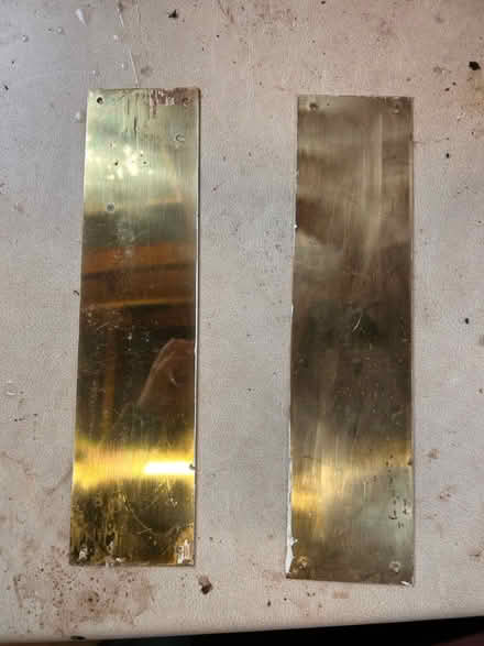 Photo of free Brass door plates (Bramhall SK7) #1
