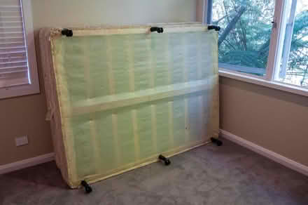 Photo of free Double bed with mattress (Kallista) #3